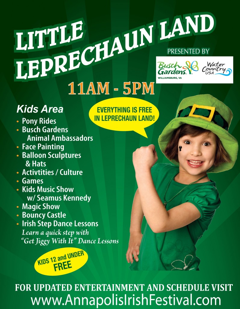 Annapolis Irish Festival Delegate Tony McConkey's Official Blog